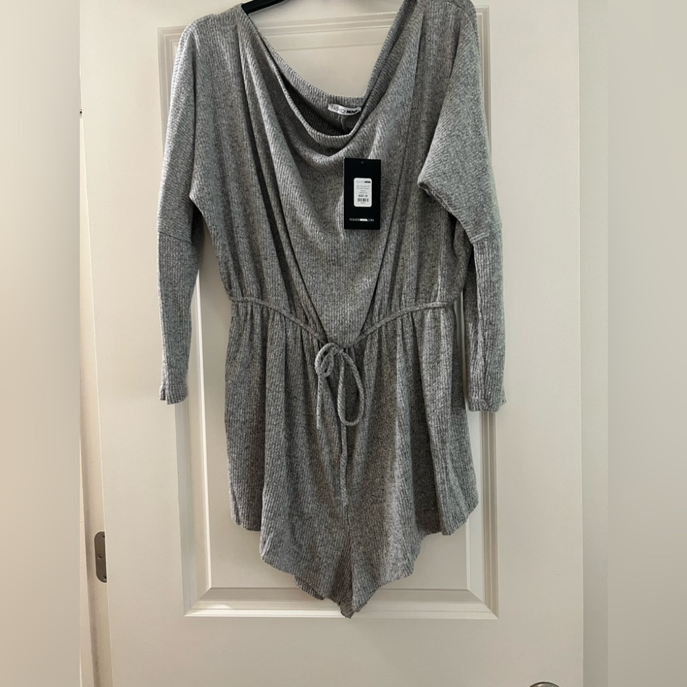 Fashion nova off shoulder romper